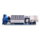 DC-DC 4.5-40V to 5V 2A Step-down LED Voltmeter USB Buck Voltage Converter M P3C4