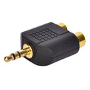 3.5mm Jack to 2 RCA Adaptor Twin Phono Y Splitter Stereo Male to 2 x Female J Bj