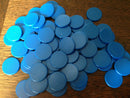 200x Counters Counting Chips Plastic Markers 18mm Mixed Colors(Yellow,Blue) for