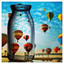 5D DIY Full Drill Diamond Painting Hot Air Balloon Cross Stitch Embroidery