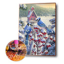 Bird 5D DIY Full Round Drill Diamond Painting Rhinestone Kit Mosaic Picture