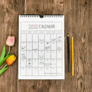 2020 Calendar Hanging Hand Painted Calendar Monthly Calendar Wall Schedule W3M2