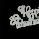 Happy Valentine Day  Metal Cutting Dies For DIY Scrapbooking Album Paper CardsSP