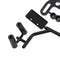 1/10 RC Racing Drift Car Accessories - Double Tip Pipes with License Bracket