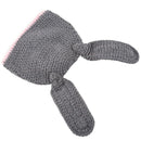 Baby Nina and Newborn Baby 0-9 Months Cute Handmade Rabbit Knit Beanie Hats