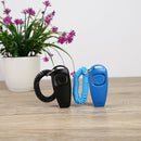 4pcs Dogs Cat Plastic Pet Clicker Trainer Key Chain Wrist Strap Pet Supplies
