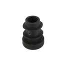 12 Pcs Plastic 12mm Pipe End Blanking Caps Bung Tube Insert Plug Round Blac V5Y2