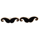 Mustache Earrings, Set of 2pcs