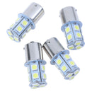 4x White 1156 1141 13SMD RV Camper Turn Signal Backup Reverse LED Light Bu-OZ