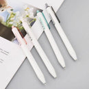 12pcs 0.5mm Gel Pen w/ Black Refills Neutral Pens Office School Writing Supplies