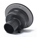 Round Black Water Fill Hatch Inlet UV Plastic for RV Trailer with 2 Keys