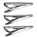3 Pcs Tie Clips for Men Tie Bar Clip Set for Regular Ties Necktie Wedding B I5F1