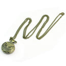 Owl Pocket watch Flap Pocket Watch Chain Necklace new XQB