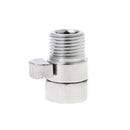G1/2" Full Brass Flow Quick Control Shut-OFF Valve Shower Head Hand Water Saver