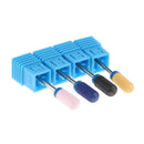Electric Carbide Nail Art Drill File Bit Set Coarse Medium Fine Grit