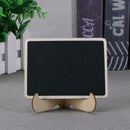 Mini Wooden Chalkboard Stand Message Boards Blackboard for Wedding Party