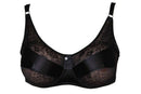 Special bra, bag silicone bath, silicone brace (40/90, black)