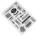 Silicone Transparent Clear Stamp Seal DIY Happy Birthday Scrapbooking Decor
