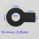 70pcs 18650 Insulating PAD Battery Protection Gasket Barley Paper Single Pad  Z