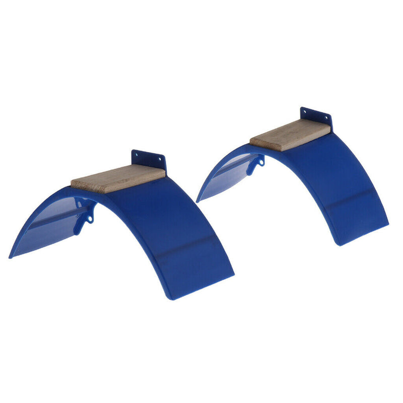 2Pcs Small Pet Plastic Roost Birds Dove Pigeon Parrot Platform Resting Perch