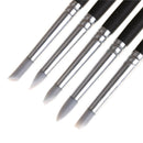 5pcs Dental Adhesive Composite Cement Porcelain Teeth Silicone Brush Pen Tool M&