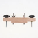 Wooden Stainless Steel Guitar Bridge Install Clamp DIY Luthier Tools Set