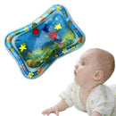 Inflatable Water Play Mat Infant Fun Tummy Time Kids Baby Activity Center E9J2