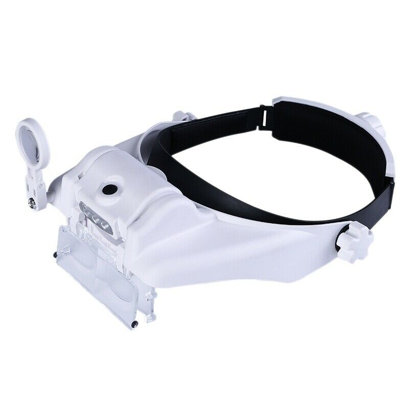 1.5X 2X 8X LED Illumination Magnifying Glass Lab Cosmetology Tattoo Eyebrow