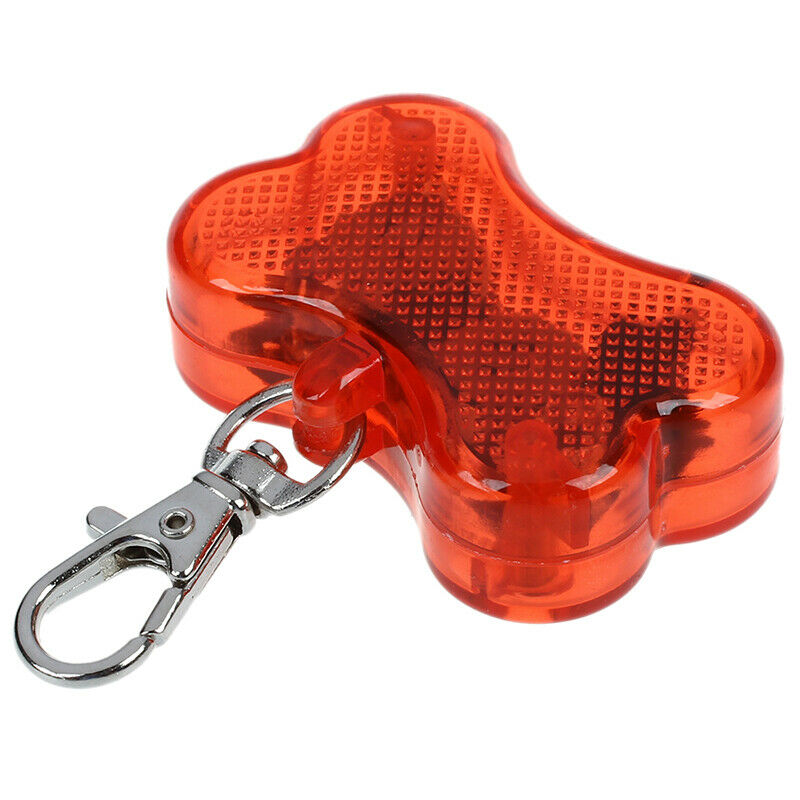 Pop Pet LED Flashing Light Dog Cat Safety Tag Collar