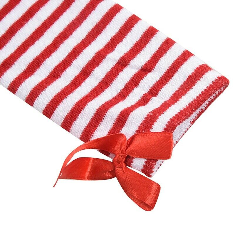 1-6 Years Kids Girls Princess Knee High Socks w/ Bowknot Q2X6