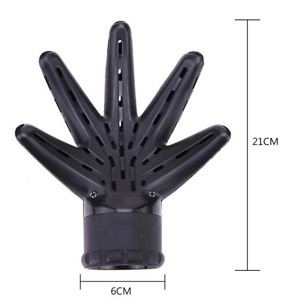 Hand Shape Hair Dryer Diffuser Hairdressing Curly Hair Styling Tools Salon  I2H7