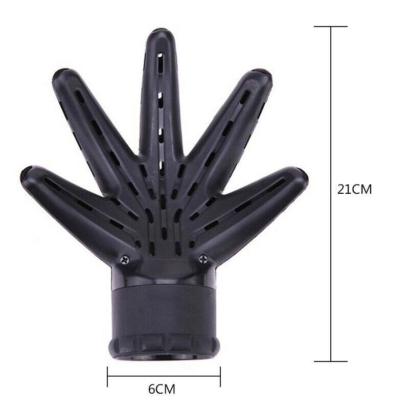 Hand Shape Hair Dryer Diffuser Hairdressing Curly Hair Styling Tools Salon  I2H7