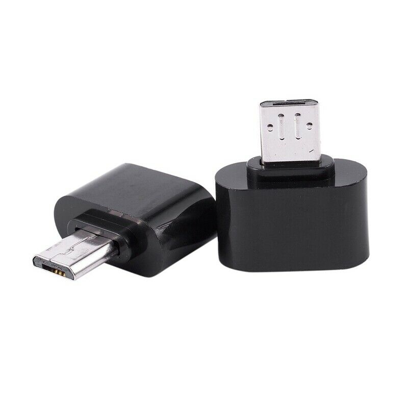 2PCS Micro-USB Male to USB 2.0 OTG Adapter Converter For Android Tablet Pho T3Y1