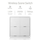 Smart Home Light Wifi Switch 4 Gang Wireless APP Remote Control Touch Panel A