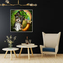Full Round Drill Picture DIY Costume Dog Diamond Painting Poster (W568)