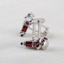 1 Pair Fashion Men's Cufflinks Fashion Band Drums Shirt Cufflinks Cuff Link F1M9
