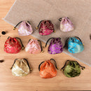 10X Chinese Handmade Mix Colors Silk Bag Coin Purse Gift Jewelry Bags Pouches Z