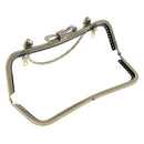 Crystal Retro Metal Purse Bag DIY Craft Frame Kiss Clasp Lock Handles 20cm