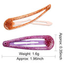 15X Children Hair Clips Barrettes Girls Colorful Hairpins Hair Accessories ME