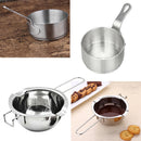 Milk Pan Stainless Steel Saucepan Melting Pot Kitchen Tea Cooking Stovetop