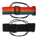 Add a bag strap travel luggage suitcase adjustable belt straps color random J Kw
