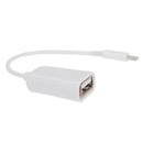 USB Camera Connection Host OTG Adapter Cable Reader For USB A to Lightning 8 PIN