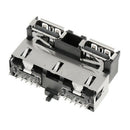 Dual Usb Socket Port Connector Moudle Replacement for Sony Playstation 4 Ps H9S5
