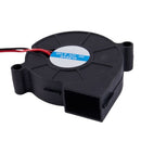 Black Brushless DC Cooling Blower Fan 5015S 12V 0.14A 50mm x 15mm R2I3