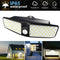 100 LED Solar Powered Motion Sensor Light Garden Outdoor Waterproof Wall Lamp