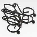Steel Cutting Board Rack Dish Dryer Stand Organizer Draining Drainer Black