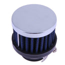 25MM Blue Mini Oil Air Intake Crankcase Vent Cover Car Vehicle Air Intake