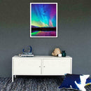 40*30cm 5D DIY Full Drill Diamond Painting Aurora Scenery Embroidery Decor P9S3