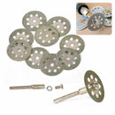 10pc 22mm Rotary Tool Accessory Set Fits Diamond Cut Off Wheel Disc 3C