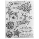 Christmas Transparent Stamp Seal for DIY Photo Album Decorative Card Making